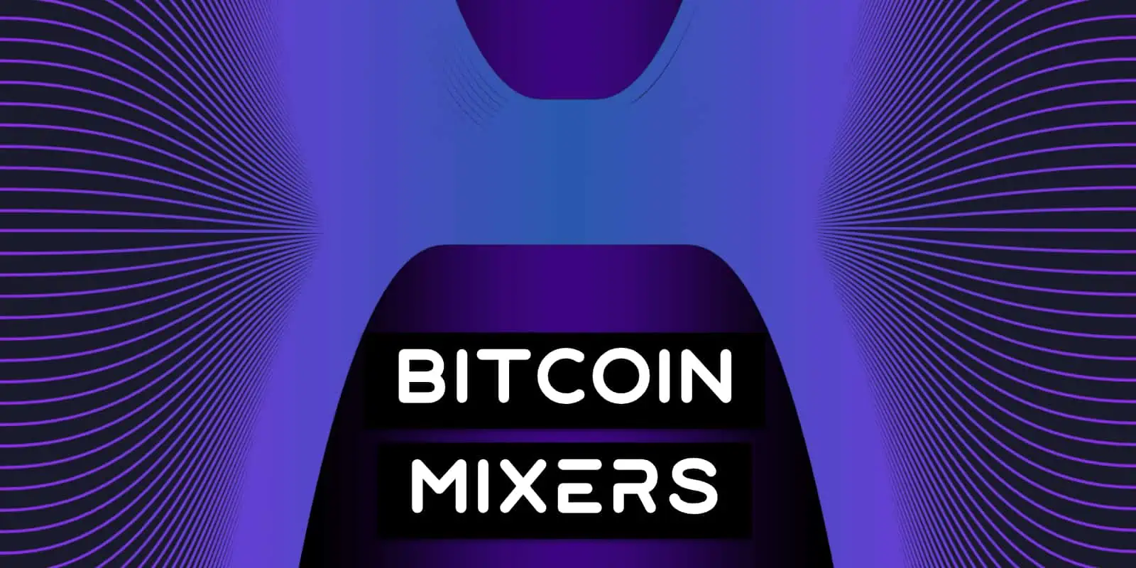 Bitcoin chain break, symbolizing the privacy of the BTC mixer